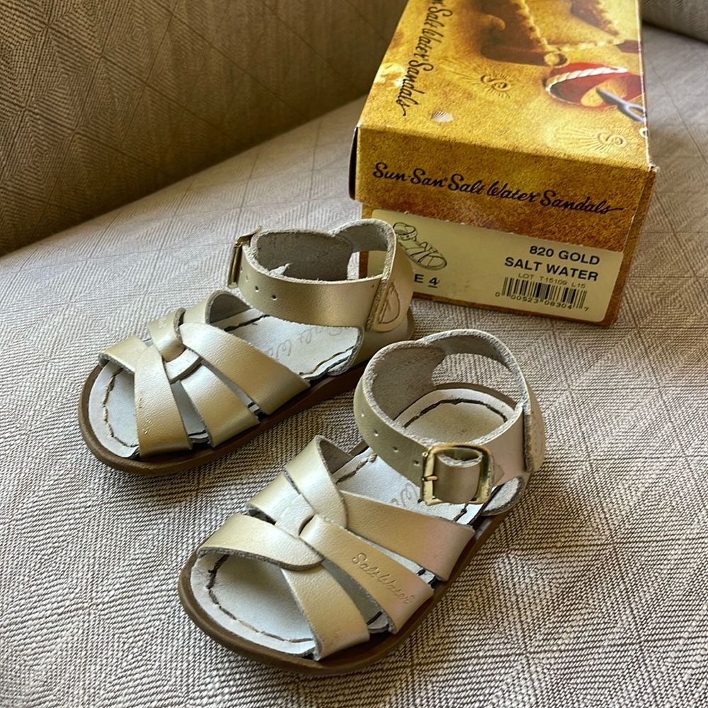 Salt water sandals